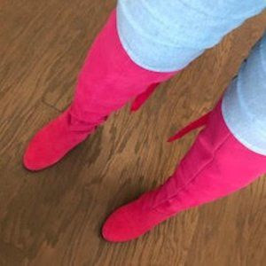 Fuchsia Ladies Boots